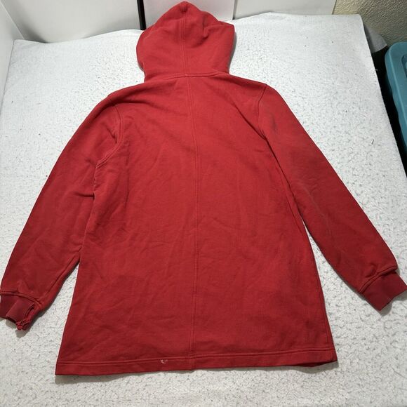 Vintage Nike Air Jordan Men's Large Pullover Red Hoodie Jumpman Logo Y2K Retro - Picture 7 of 14